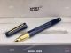 Fake Montblanc Rollerball Pens M Marc Newson  Blue & Gold Pen (6)_th.jpg